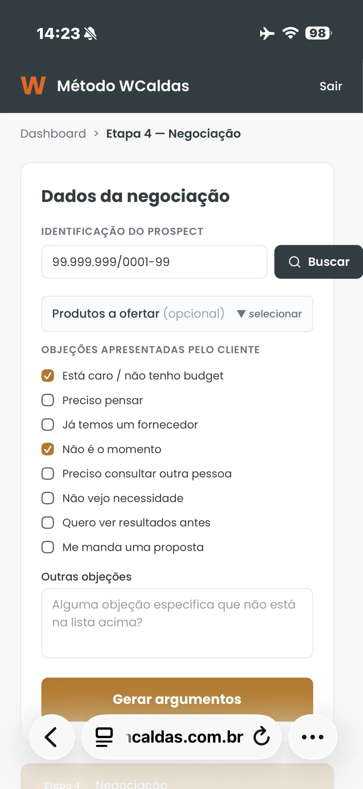 Negociação